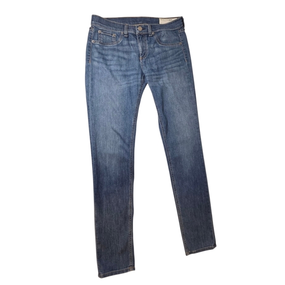Rag & Bone Blue Skinny Jeans - Picture 2 of 9
